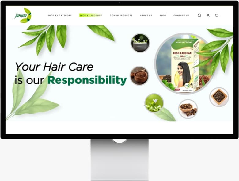 Jamna Herbal hero preview