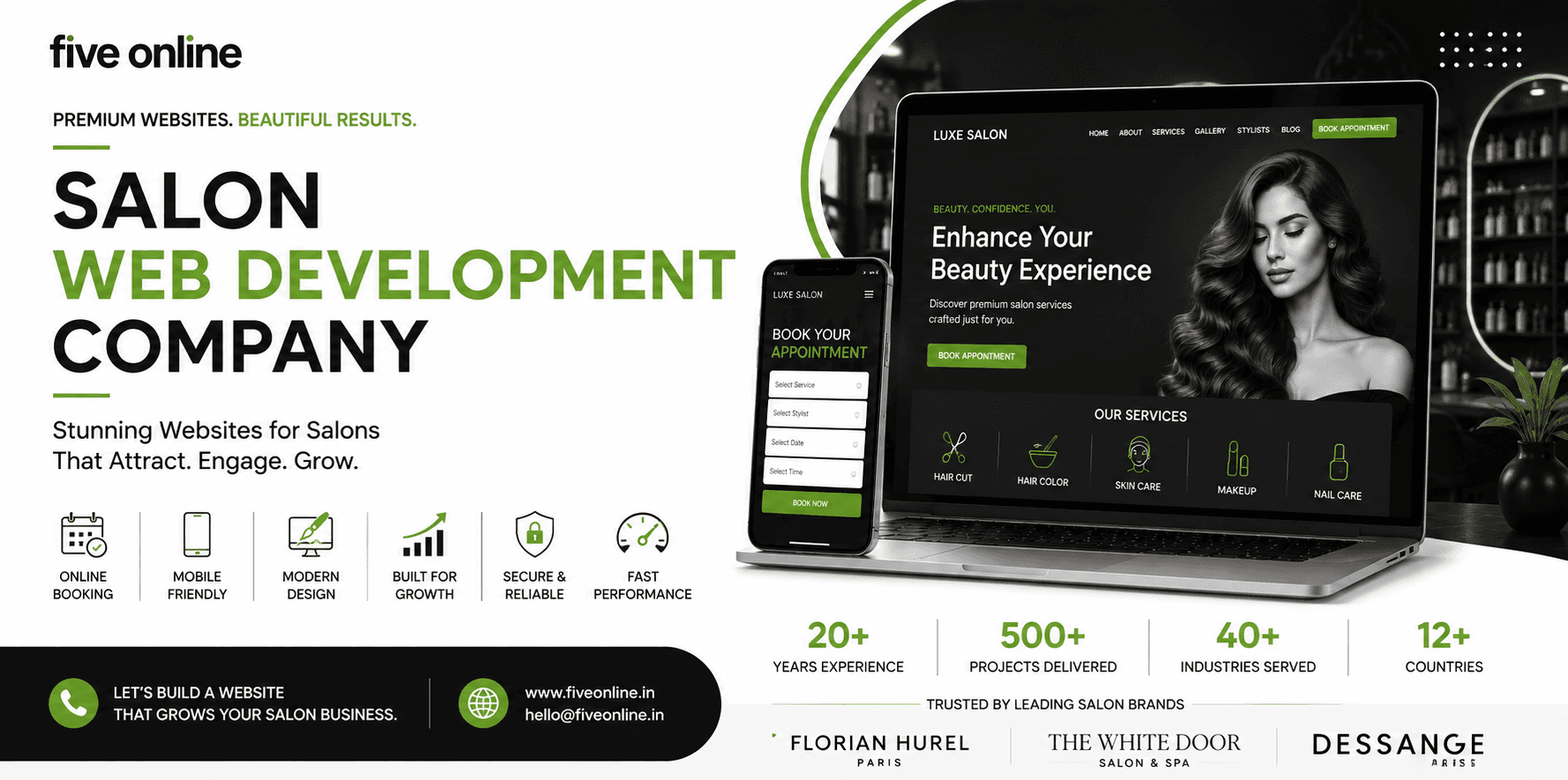 Salon Website Design Company: How to Choose the Right Partner for Your Salon Business